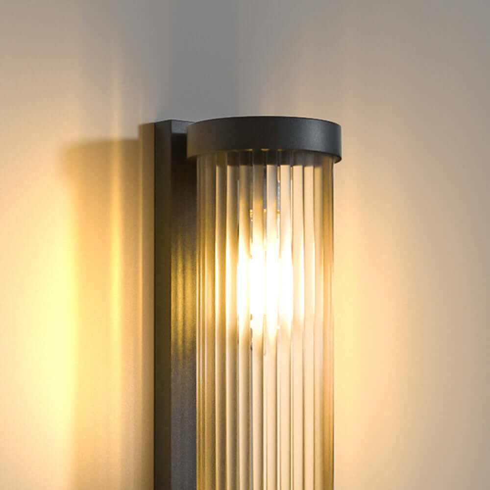 Cylindryczna Zewnętrzna Lampa Solarna LED IP65