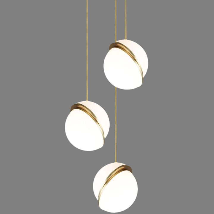 Lampa Wisząca Croissant, eleganckie oświetlenie do salonu