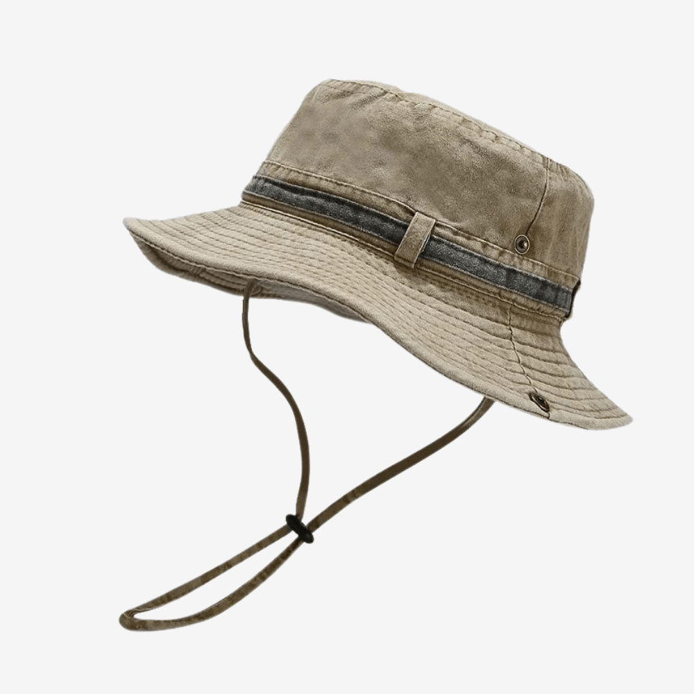 Chapeau anti-UV réglable pour femme, couleur kaki, léger, bord large, protection solaire optimale pour aventures en plein air