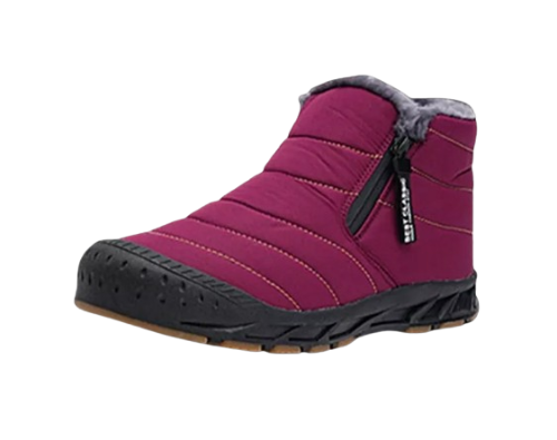 Damskie kapcie grzewcze, wygodne, elegancki design, podszewka ze sztucznego futra, idealne na zimowe wieczory.