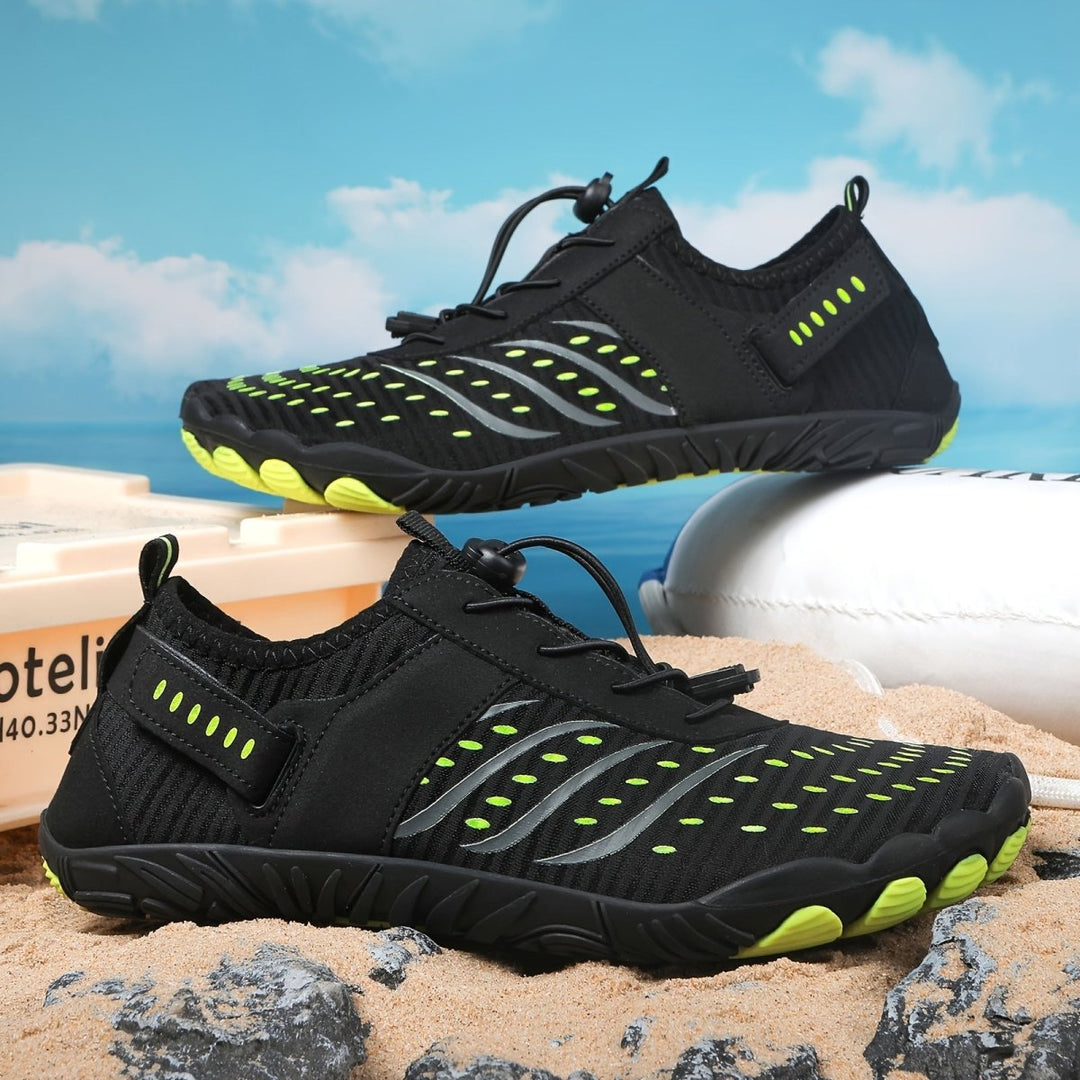 Lekkie buty do wody unisex, oddychające, antypoślizgowa podeszwa, tradycyjne sznurowanie