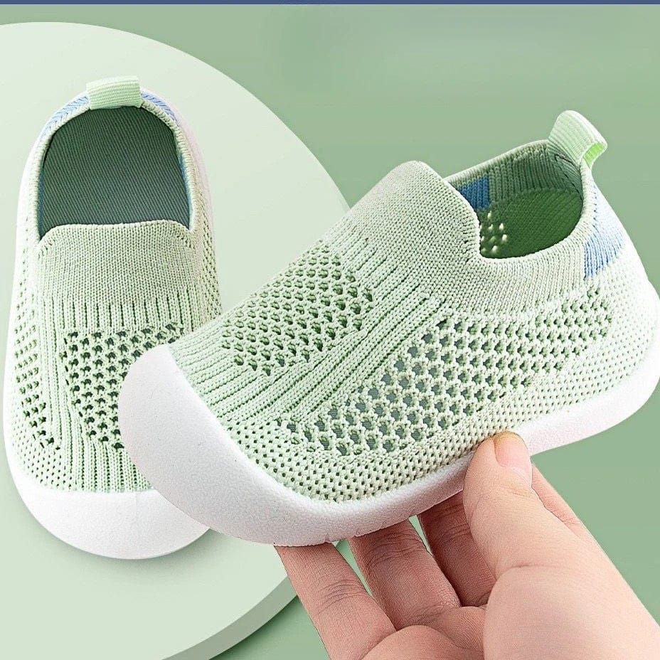 Buciki niemowlęce siateczkowe elastyczne, komfortowe, miękka podeszwa, idealne na pierwsze kroki, dostępne w wielu kolorach
