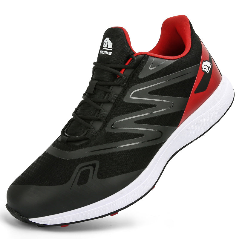 Ultralekkie i wodoodporne buty golfowe z solidnymi kolcami, w nowoczesnym stylu, dostępne w wielu kolorach.