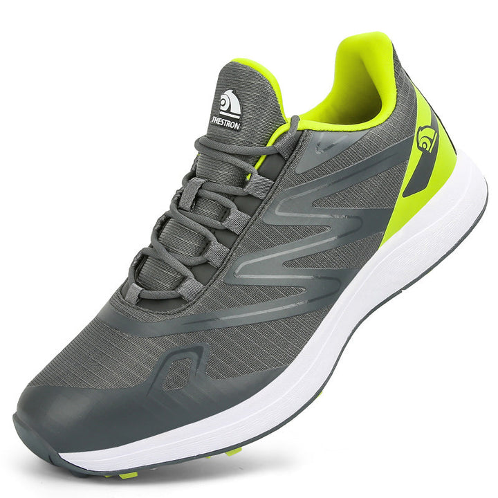 Ultralekkie i wodoodporne buty golfowe z solidnymi kolcami, w nowoczesnym stylu, dostępne w wielu kolorach.