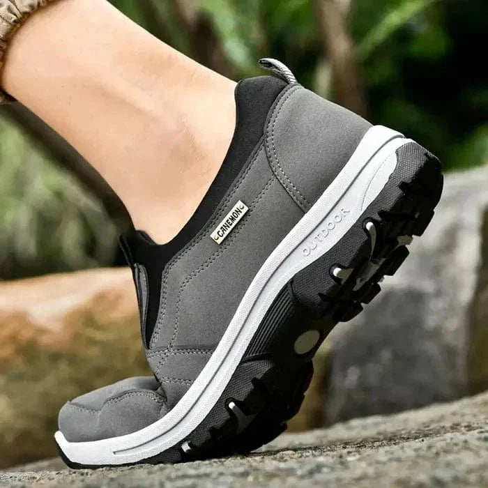 Męskie buty trekkingowe - antypoślizgowe, lekkie, komfortowe, z wytrzymałą podeszwą, idealne na wędrówki i outdoor.