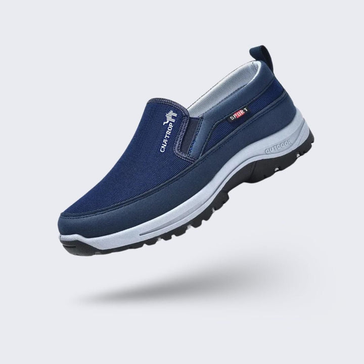 Męskie buty ortopedyczne zapewniające komfort, nowoczesny design, antypoślizgowa podeszwa, idealne na co dzień, dostępne w różnych kolorach.