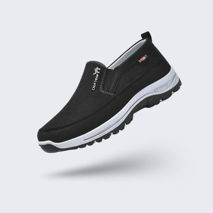 Męskie buty ortopedyczne zapewniające komfort, nowoczesny design, antypoślizgowa podeszwa, idealne na co dzień, dostępne w różnych kolorach.