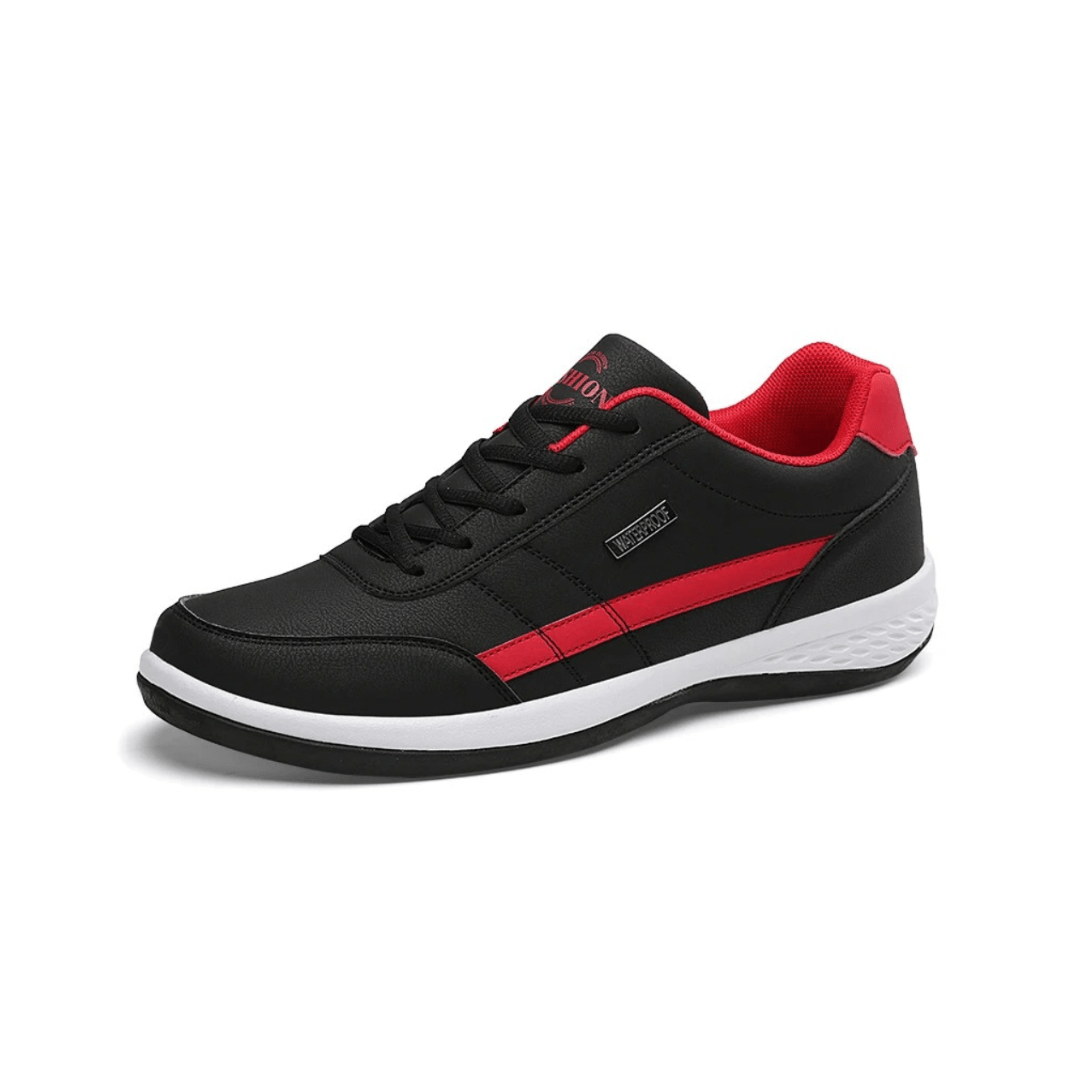 Białe męskie buty ortopedyczne, nowoczesny styl i ergonomiczne wsparcie dla optymalnego komfortu i elegancji.