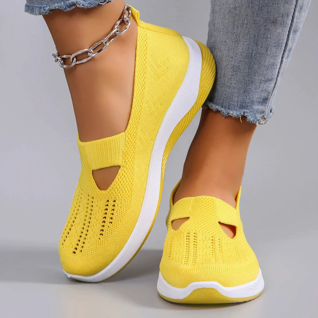 Damskie buty ortopedyczne w różnych kolorach: czarny, fioletowy, khaki, lawendowy, różowy, żółty, biały, zielony, niebieski.