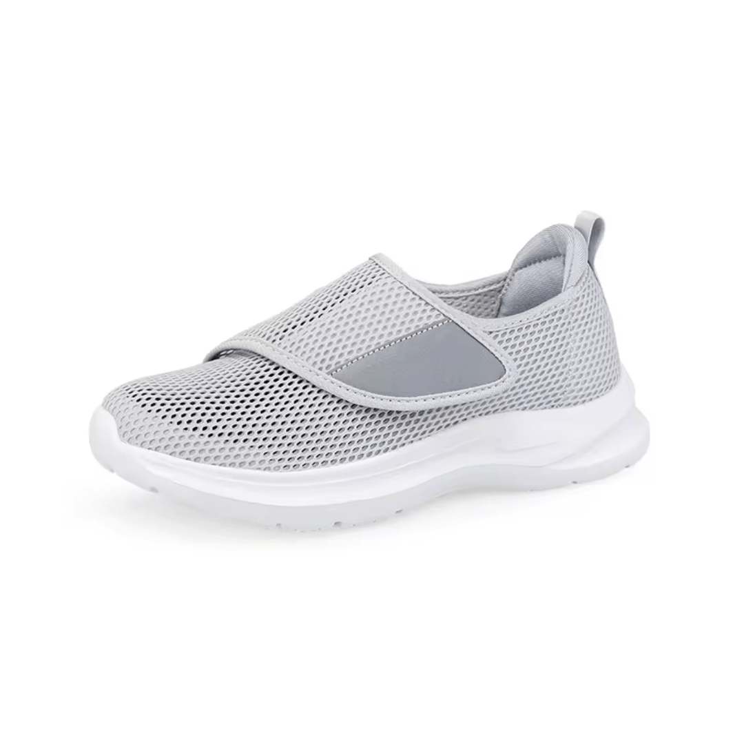 Eleganckie i wygodne buty ortopedyczne dla kobiet z szerokimi stopami, wykonane z elastycznych materiałów.