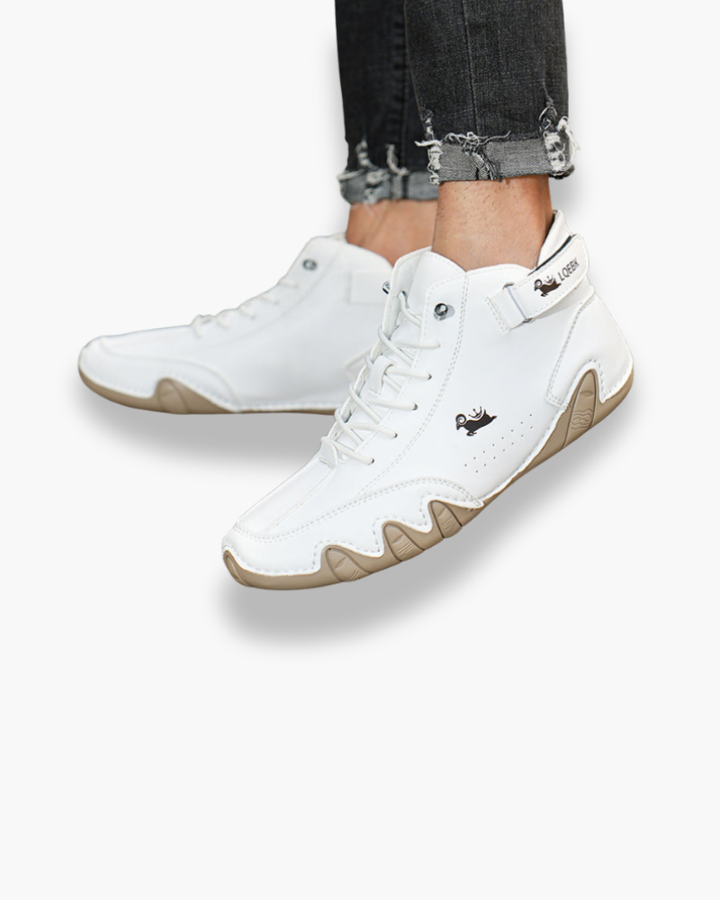 Męskie buty barefoot, wodoodporne, antypoślizgowe, zapewniające naturalny komfort na zróżnicowanym terenie.