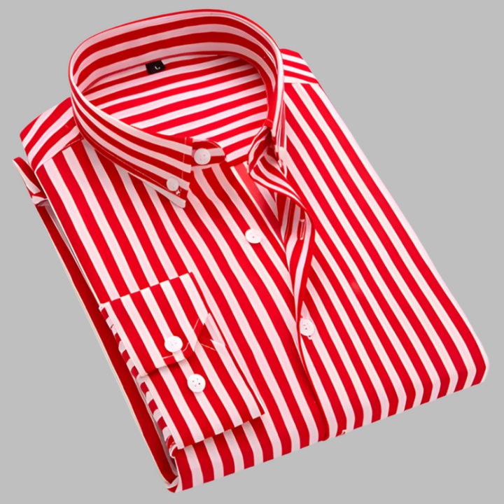 Chemise Oxford à carreaux pour homme en coton, motif bleu et blanc, col boutonné, manches longues, poche poitrine.