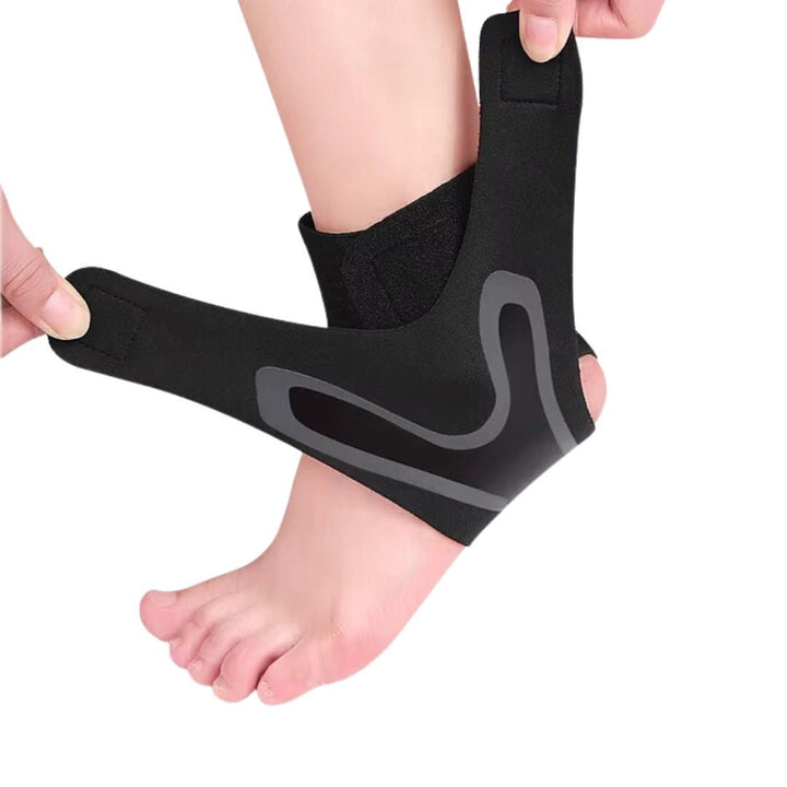 Regulowana opaska uciskowa na kostkę dla ulgi w bólu kostki, zwalcza zwichnięcia i zapalenia ścięgien, dyskretny ergonomiczny design.