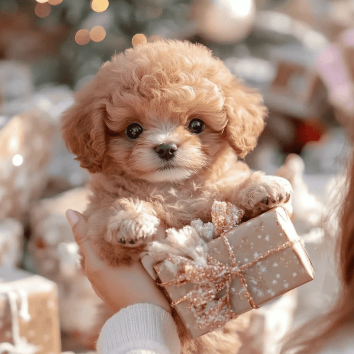 Realistyczny, biały interaktywny szczeniak z miękkiego pluszu, stymulujący edukacyjną zabawę i naukę u dzieci.