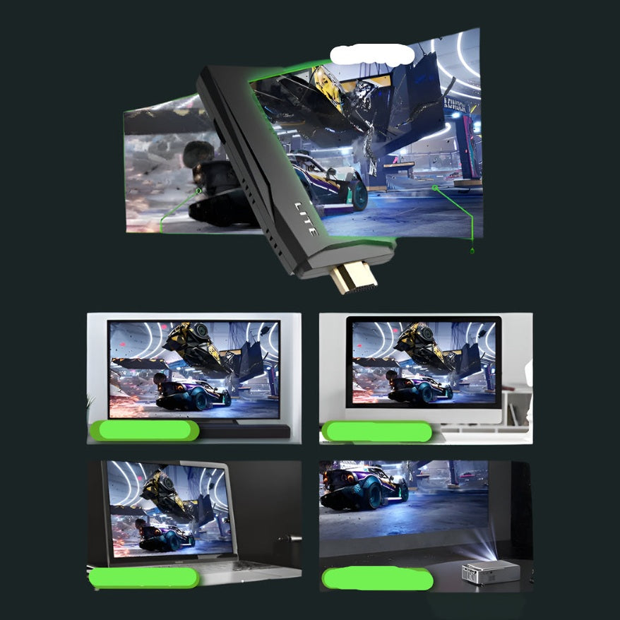 Konsola do gier retro 4K z kontrolerami, ponad 20 000 gier w zestawie, połączenie HDMI, nostalgiczne doświadczenie