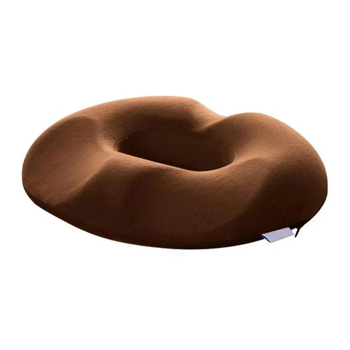 "Coussin ergonomique de soutien pour coccyx, en mousse mémoire, forme profilée, housse respirante et amovible, plusieurs coul
