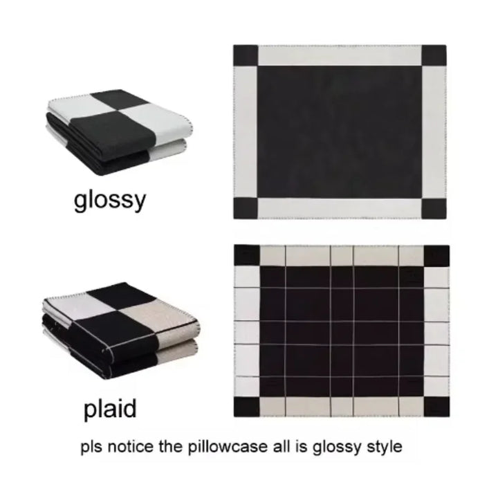 Koc LuxeChaleur z imitacji kaszmiru i wełny, beżowy, 140x170 cm, luksusowe detale, idealny do dekoracji i przytulnego komfortu.