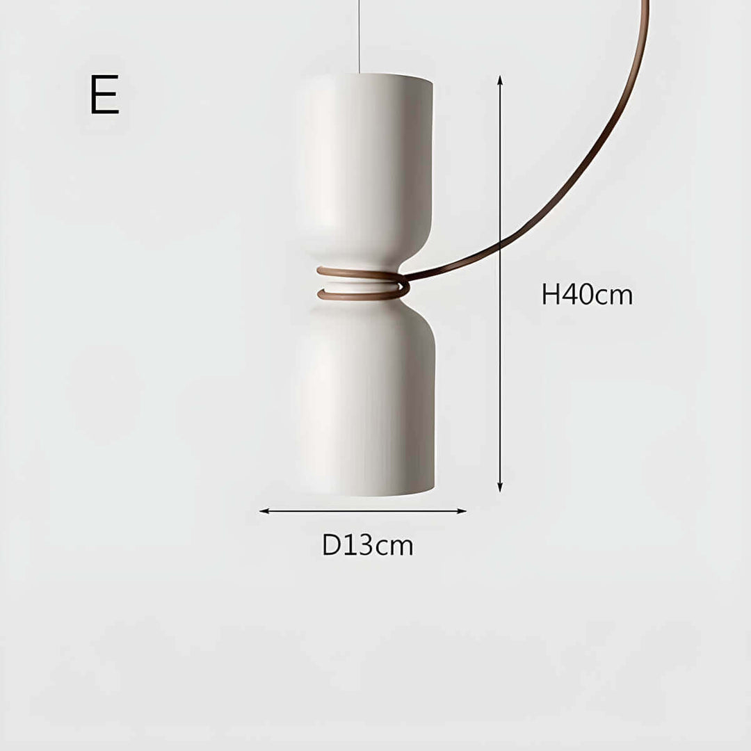Nowoczesna Lampa Wisząca LED - Styl Geometryczny