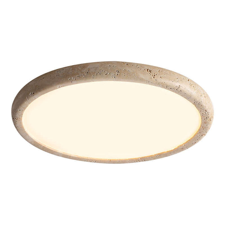 Lampa sufitowa LED z naturalnego kamienia blask