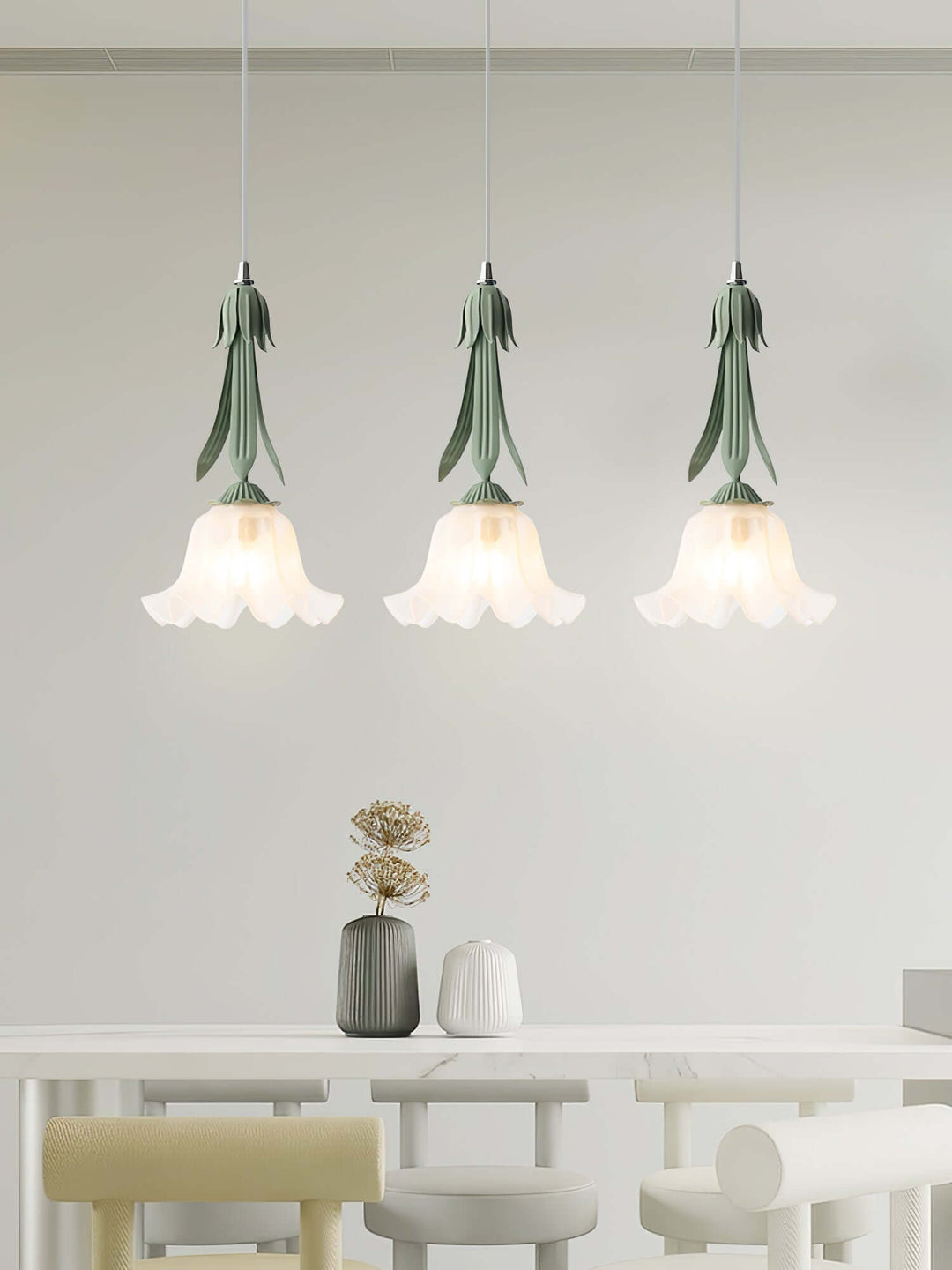 Lampa Wisząca Kwiatowa Konwalia