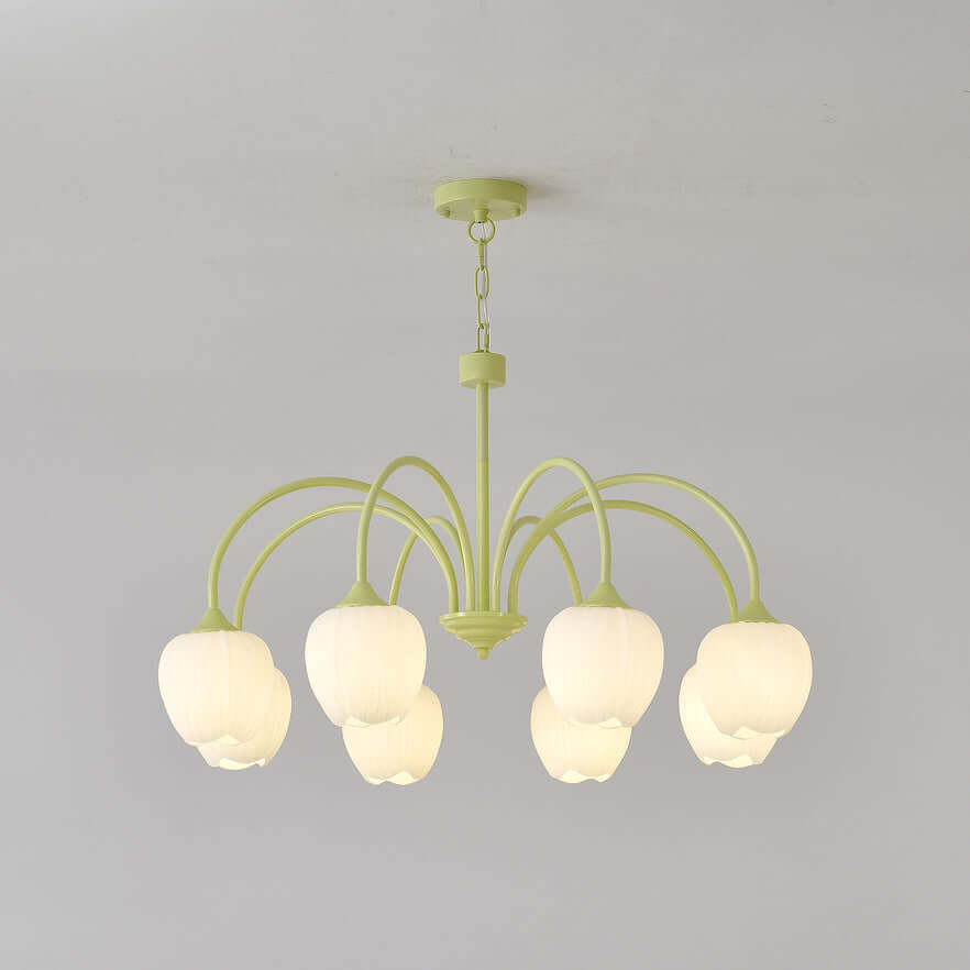 Żyrandol Koniczyna Matcha - Eleganckie, Uspokajające Oświetlenie