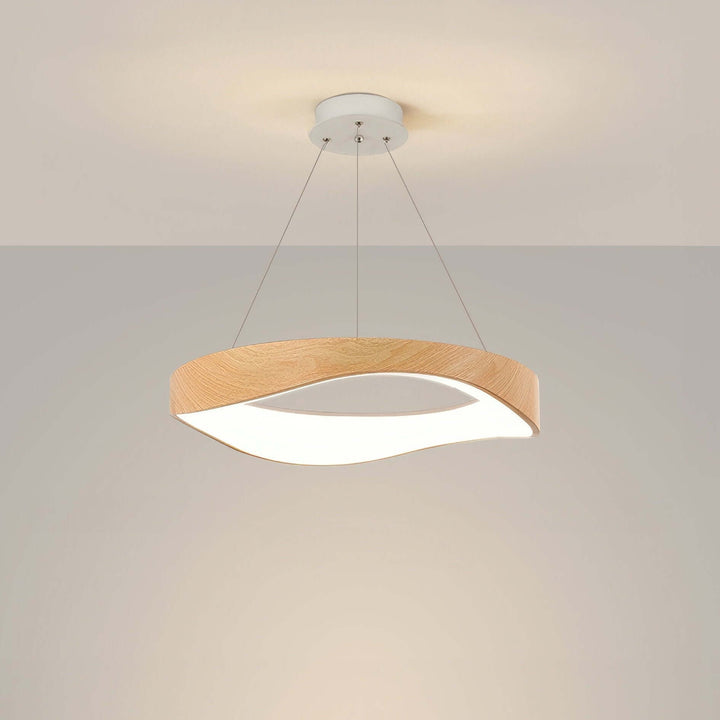 Nowoczesna Okrągła Lampa Wisząca LED Do Wszechstronnego Oświetlenia Wnętrza