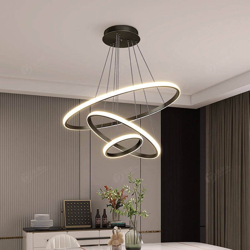 Nowoczesna, stylowa lampa sufitowa