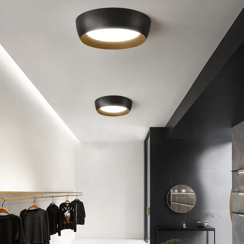 Minimalistyczna Lampa Sufitowa LED - Designerskie Oświetlenie Wnętrza