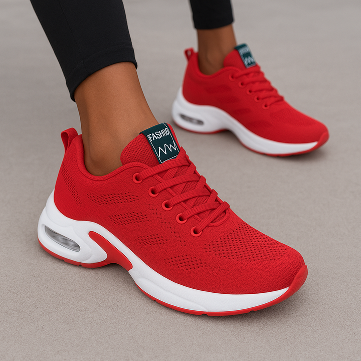 Para damskich butów sportowych Karolina, lekkie sneakersy idealne na wiosnę i lato, styl i wygoda.