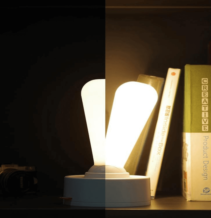 Kompaktowa lampa stołowa LED