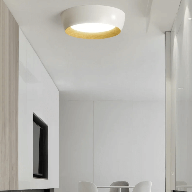 Minimalistyczna Lampa Sufitowa LED - Designerskie Oświetlenie Wnętrza