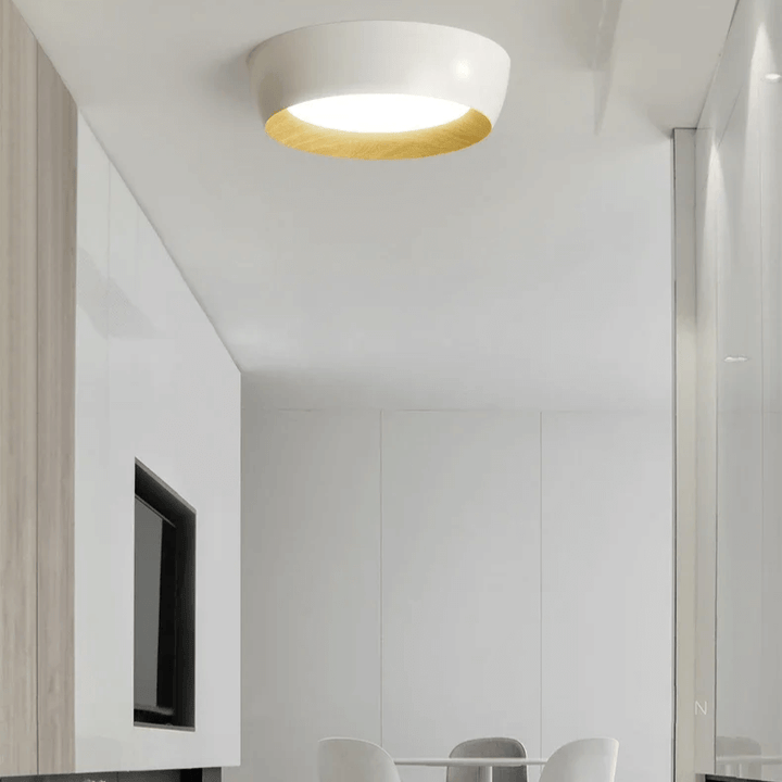 Minimalistyczna Lampa Sufitowa LED - Designerskie Oświetlenie Wnętrza