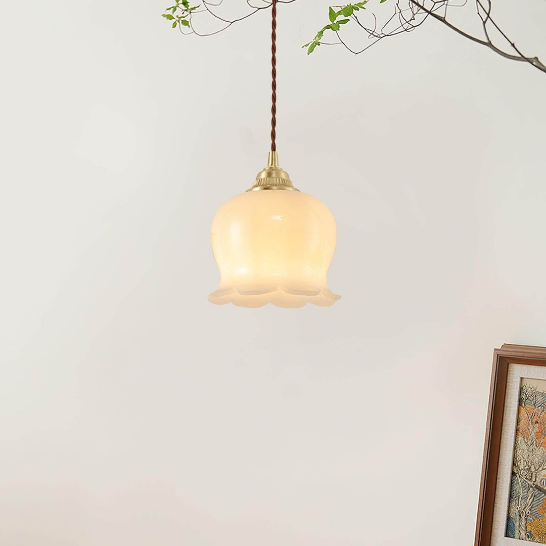Wisząca lampa Konwalia - design inspirowany naturą