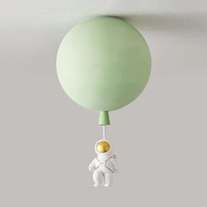 Nowoczesne oświetlenie sufitowe LED Księżyc/Astronauci
