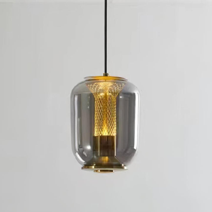 Szklana Lampa Wisząca - Elegancki Design