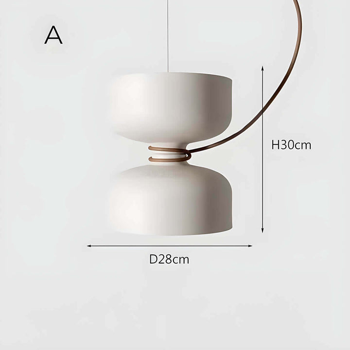 Nowoczesna Lampa Wisząca LED - Styl Geometryczny
