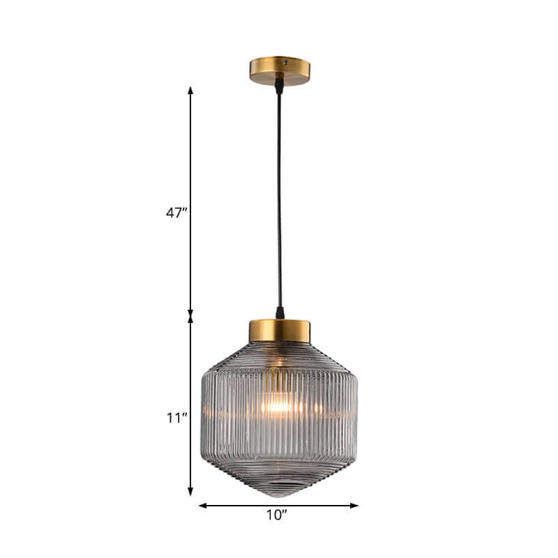 Stylowa lampa bębenkowa