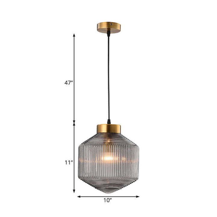 Stylowa lampa bębenkowa