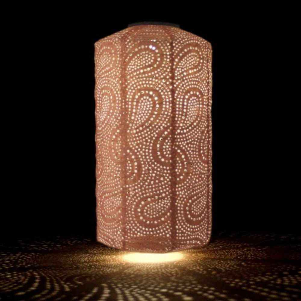 Zestaw 5 Ogrodowych Lampionów Solarnych Dekoracyjnych