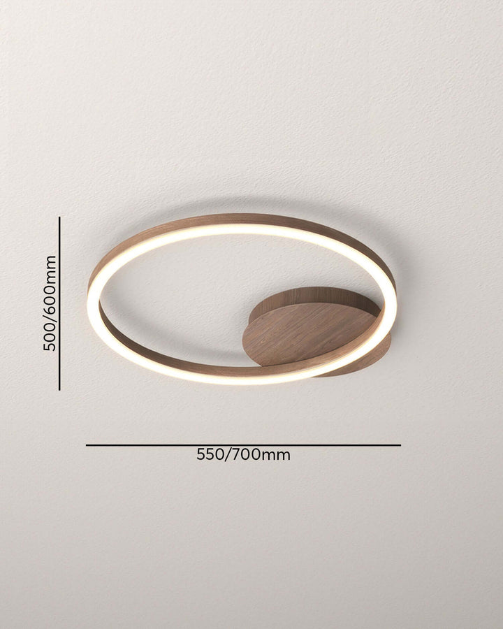 Lampa sufitowa LED, typ C, rozmiar 56cm x 50cm
