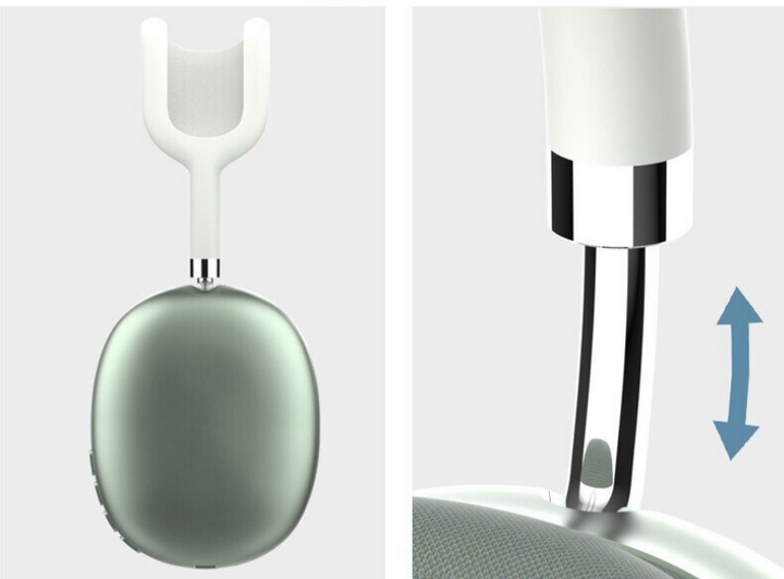 Czarne słuchawki bezprzewodowe z regulowanym pałąkiem, ergonomicznym designem i technologią Bluetooth dla optymalnego komfortu