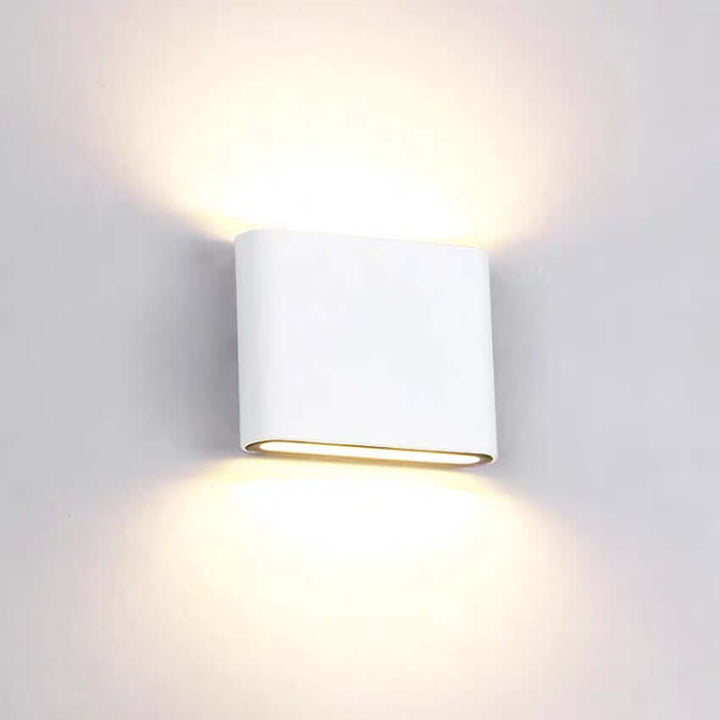 Nowoczesna Zewnętrzna Lampa Ścienna LED - Oświetlenie Góra i Dół