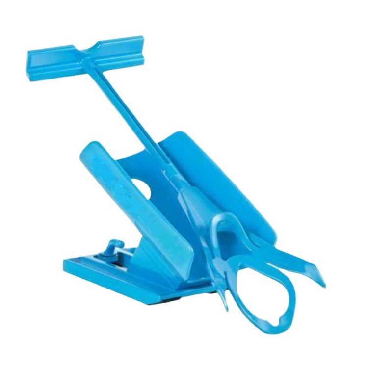 Ergonomiczny i trwały przyrząd do zakładania skarpet, wydłużony uchwyt, wytrzymały plastik. Ułatwia zakładanie wszystkich skarpet.