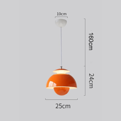 Nowoczesna Lampa Wisząca LED w Stylu Skandynawskim