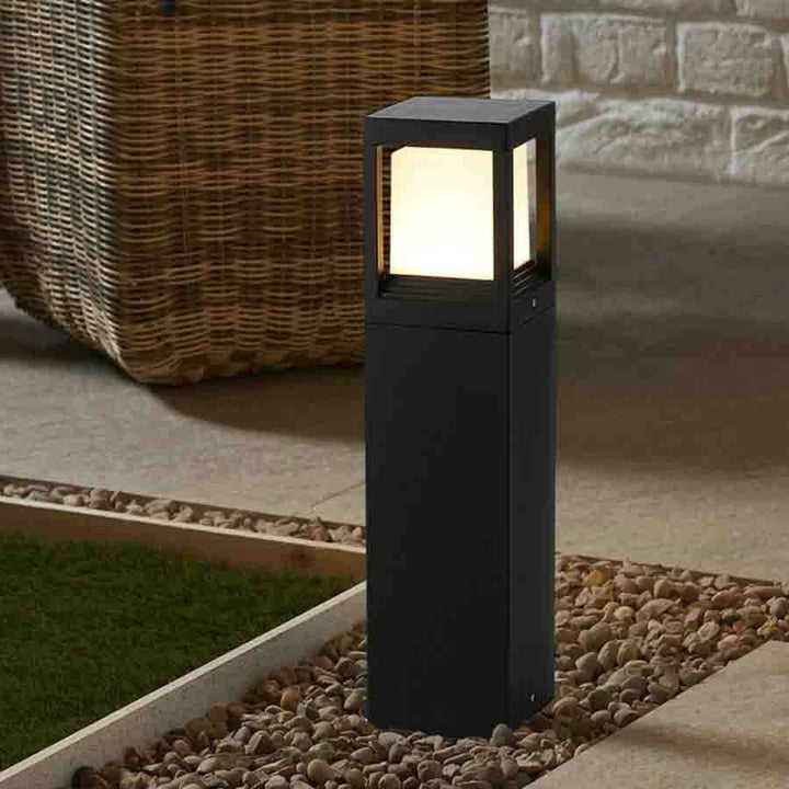 Zewnętrzna Lampa Solarna Cube 60cm - Wydajne Oświetlenie LED