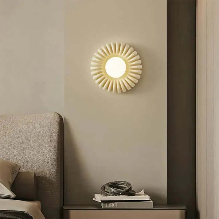 Nowoczesna Kreatywna Lampa Ścienna Z Żywicy Do Sypialni