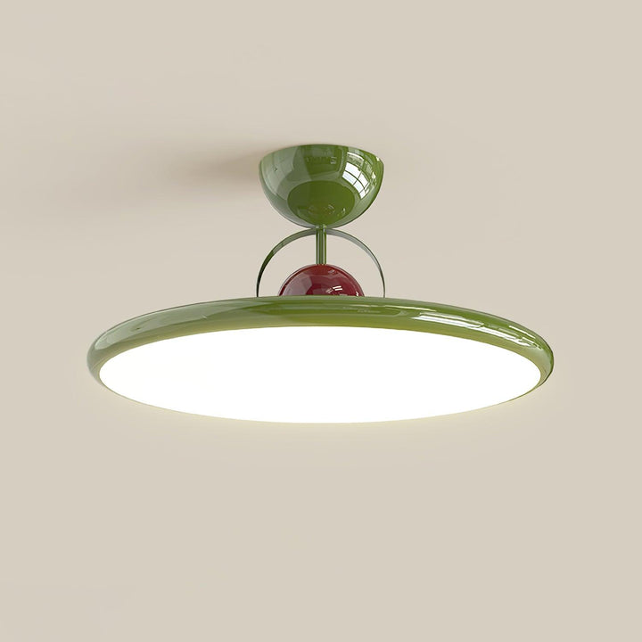 Nowoczesna lampa sufitowa LED w sypialni