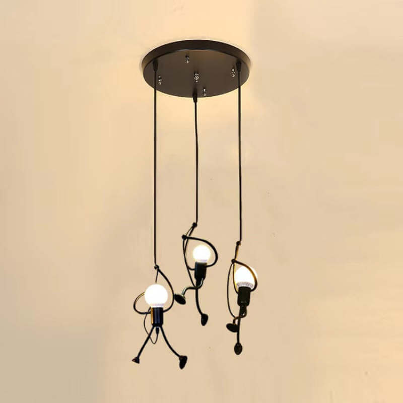 Lampa Wisząca Retro Industrialna Iron Man