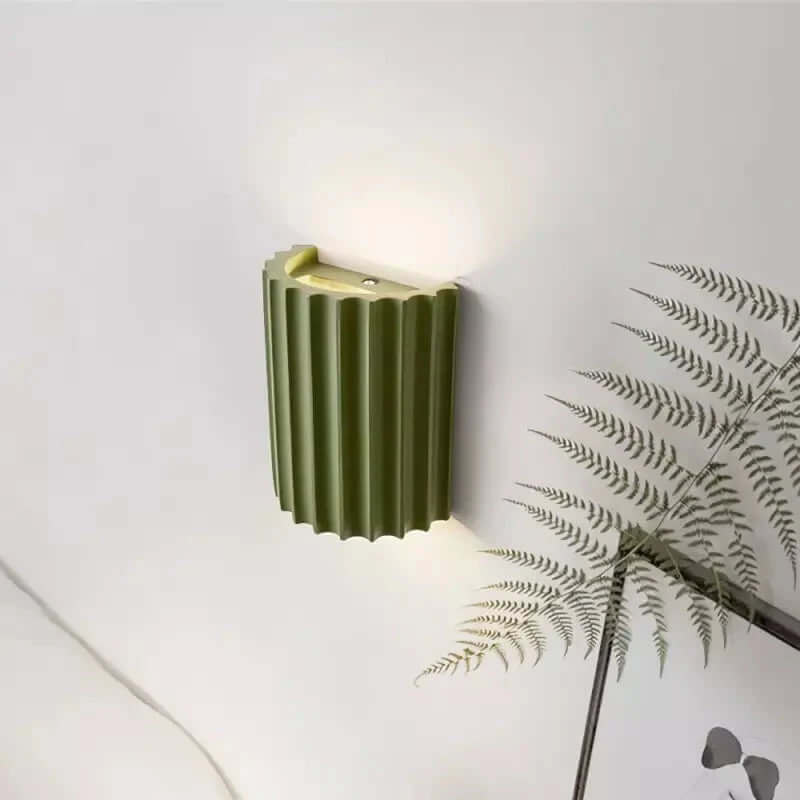 Lampka ścienna Makaron - detale