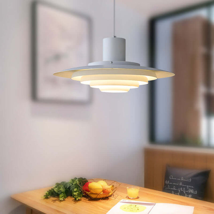 Nowoczesne nordyckie aluminiowe lampy wiszące